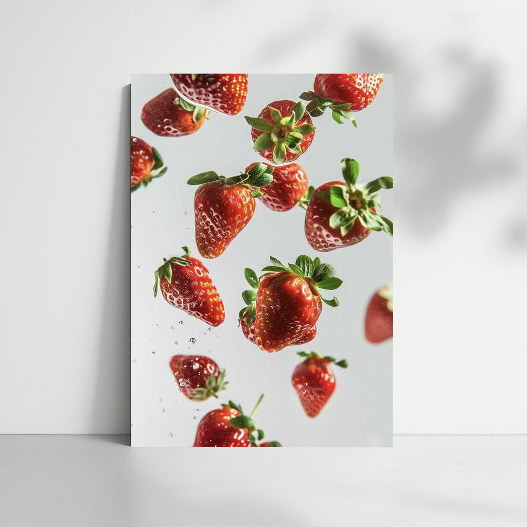 Floating Strawberries: Paradise Freshness in Your Kitchen