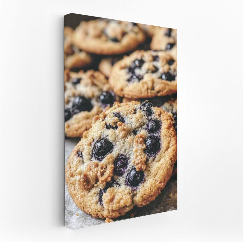 Juicy Blueberry Cookies: The Scent of Home Comfort