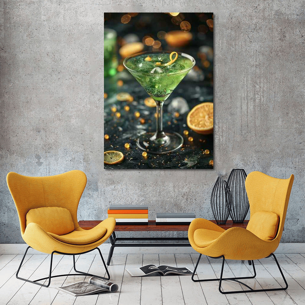 Kiwi Cocktail: Exotic Refreshment for the Interior