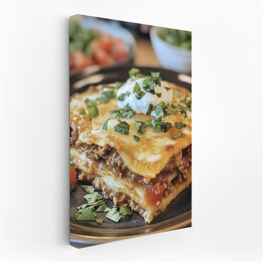 Lasagna: Delicious Comfort on Your Wall