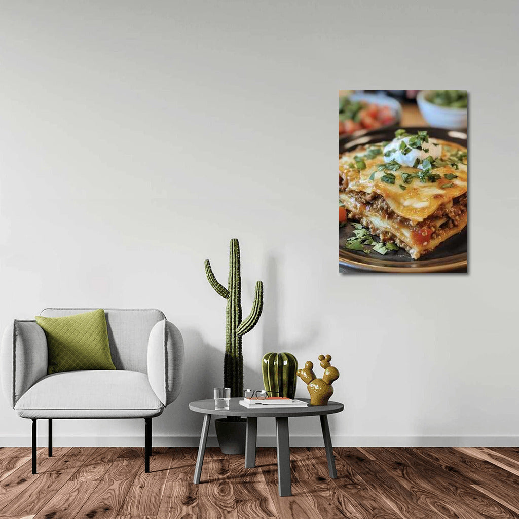 Lasagna: Delicious Comfort on Your Wall