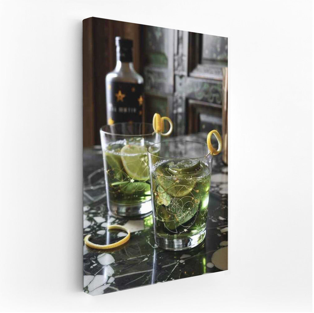Lime Cocktail: Party in a Glass