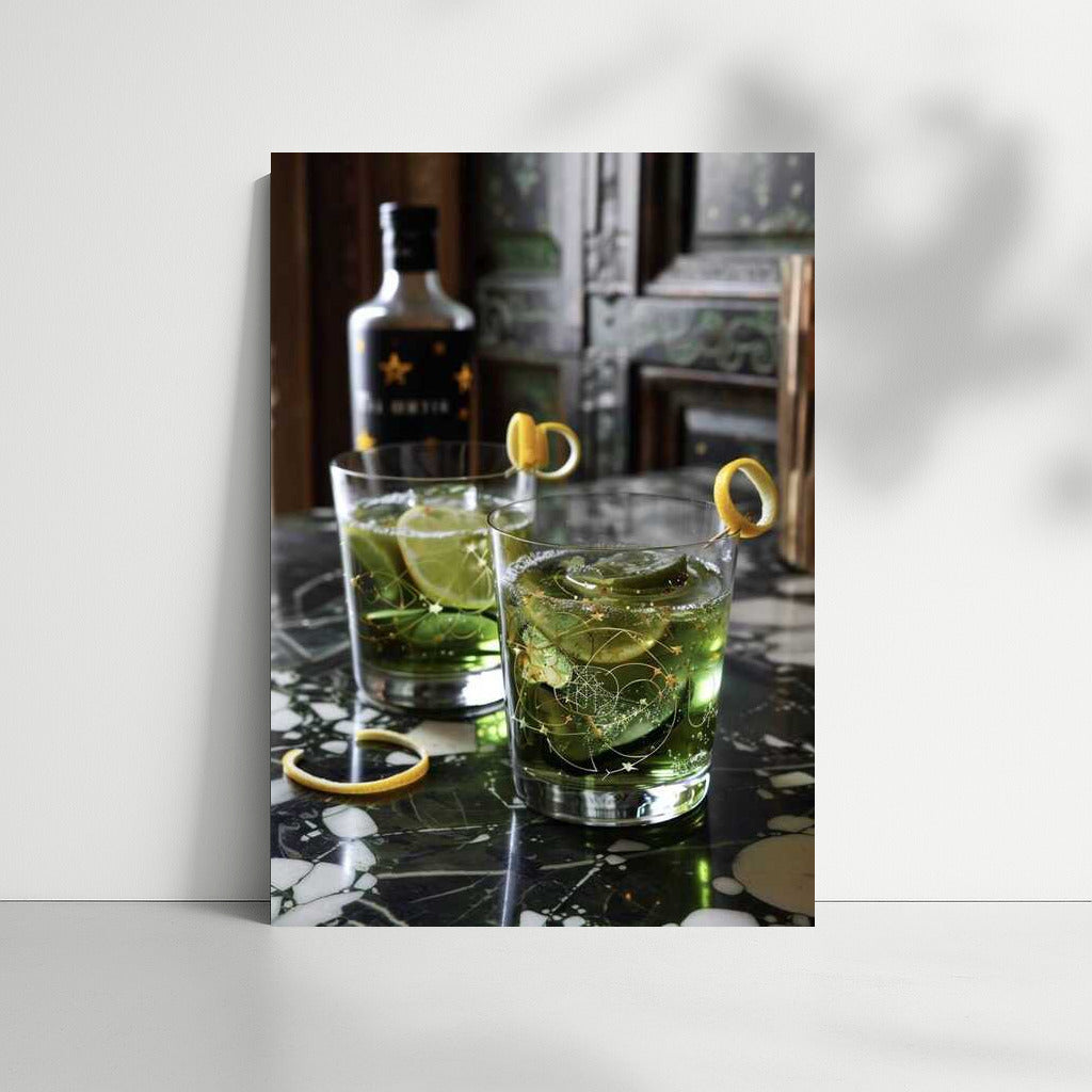 Lime Cocktail: Party in a Glass
