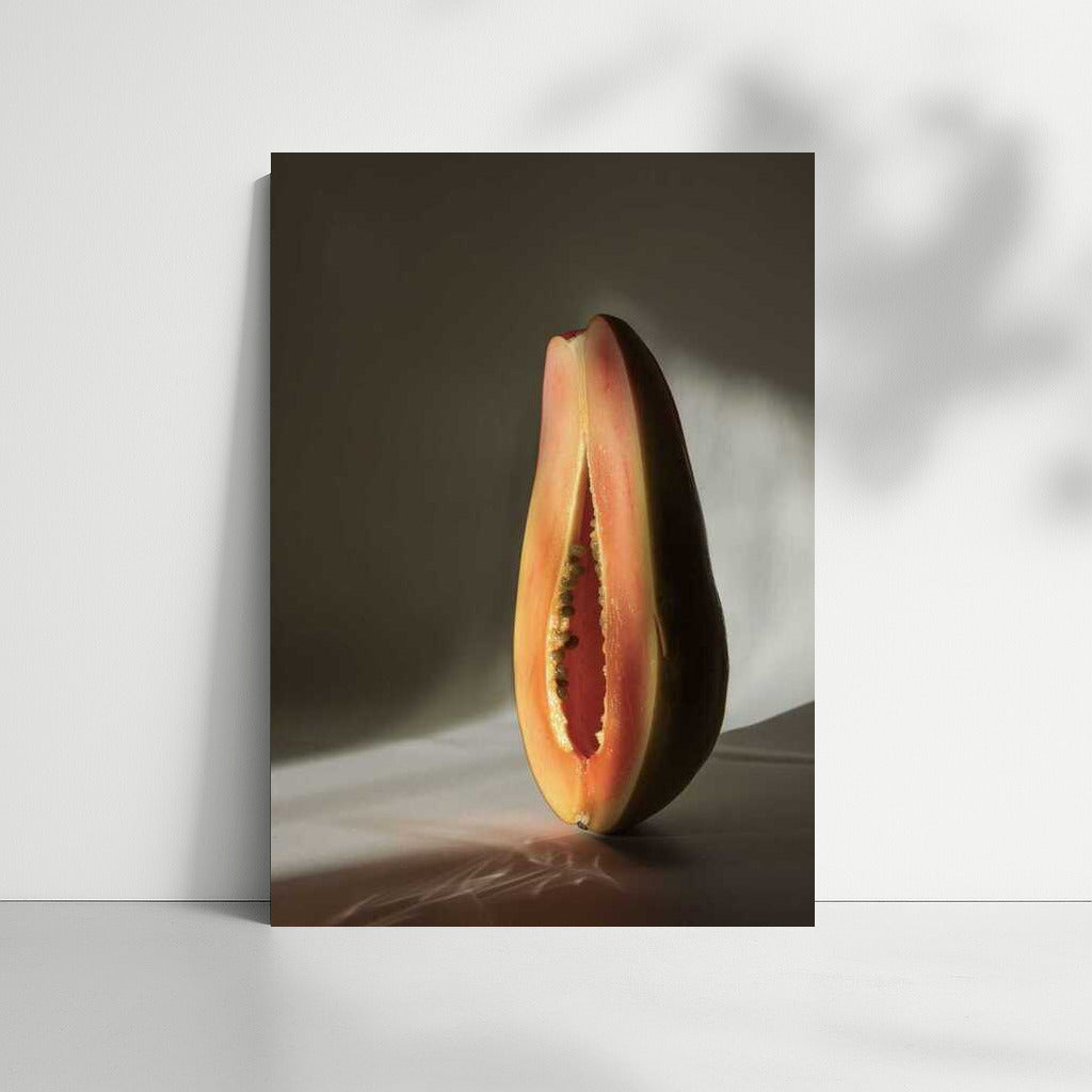 Tropical Sweetness: Juicy Papaya for Interior