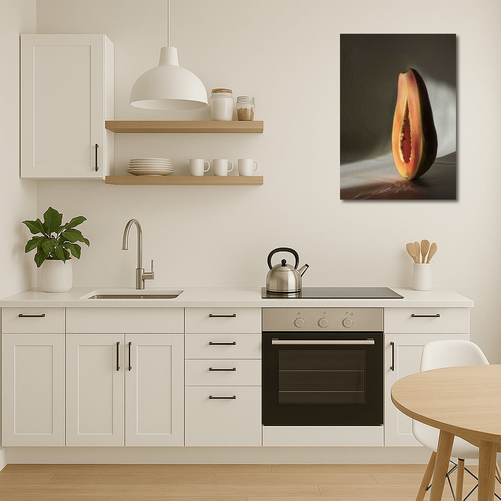 Tropical Sweetness: Juicy Papaya for Interior
