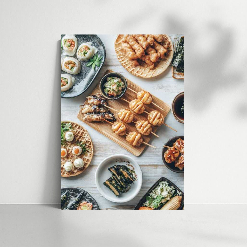 Japanese Delicacies: Sushi and Tempura for Your Interior
