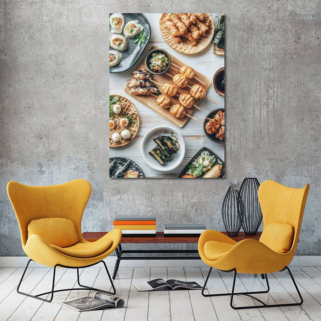 Japanese Delicacies: Sushi and Tempura for Your Interior
