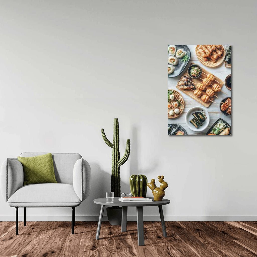Japanese Delicacies: Sushi and Tempura for Your Interior
