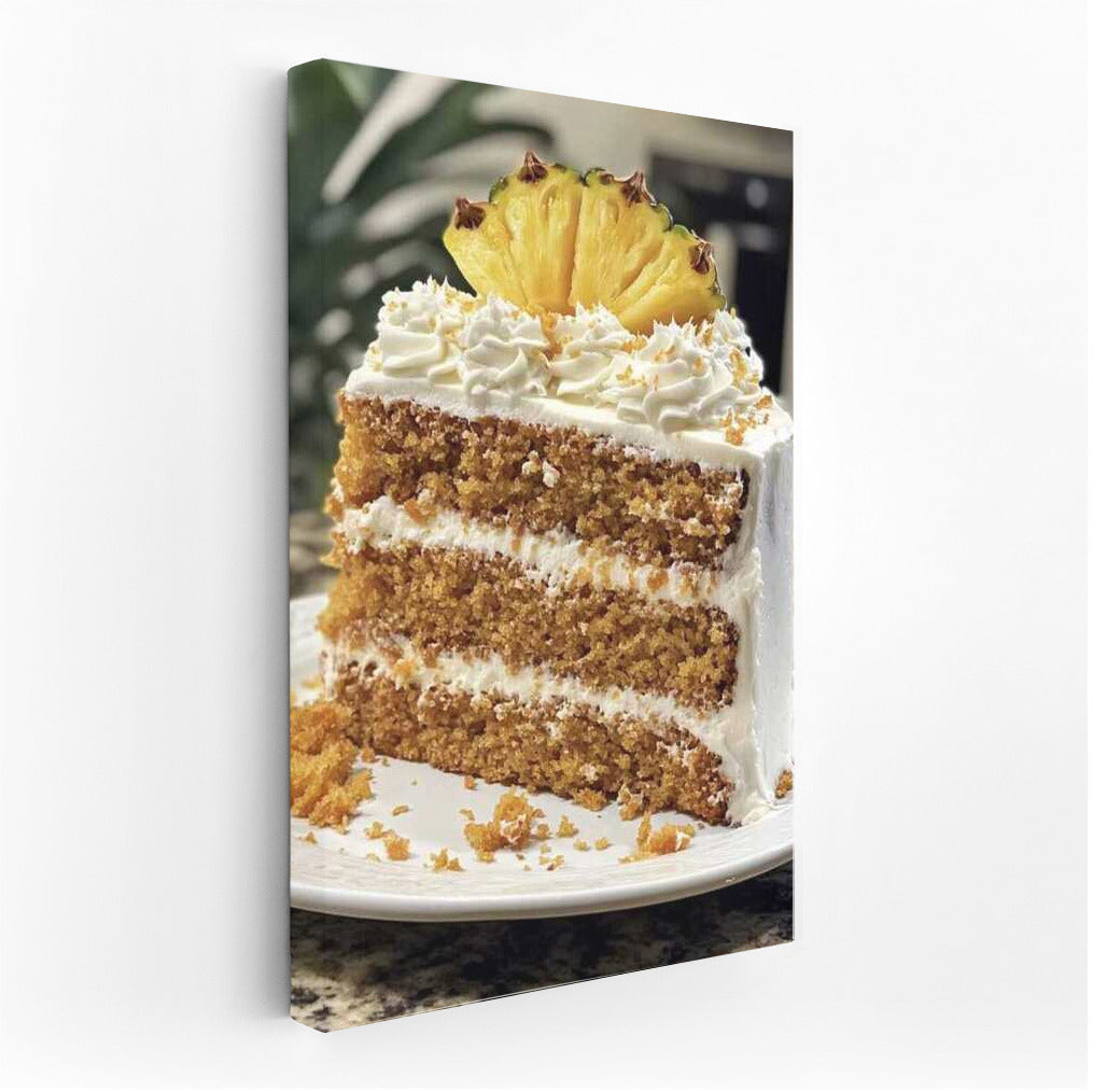 Tropical Pineapple Cake: Sweet Temptation for the Interior