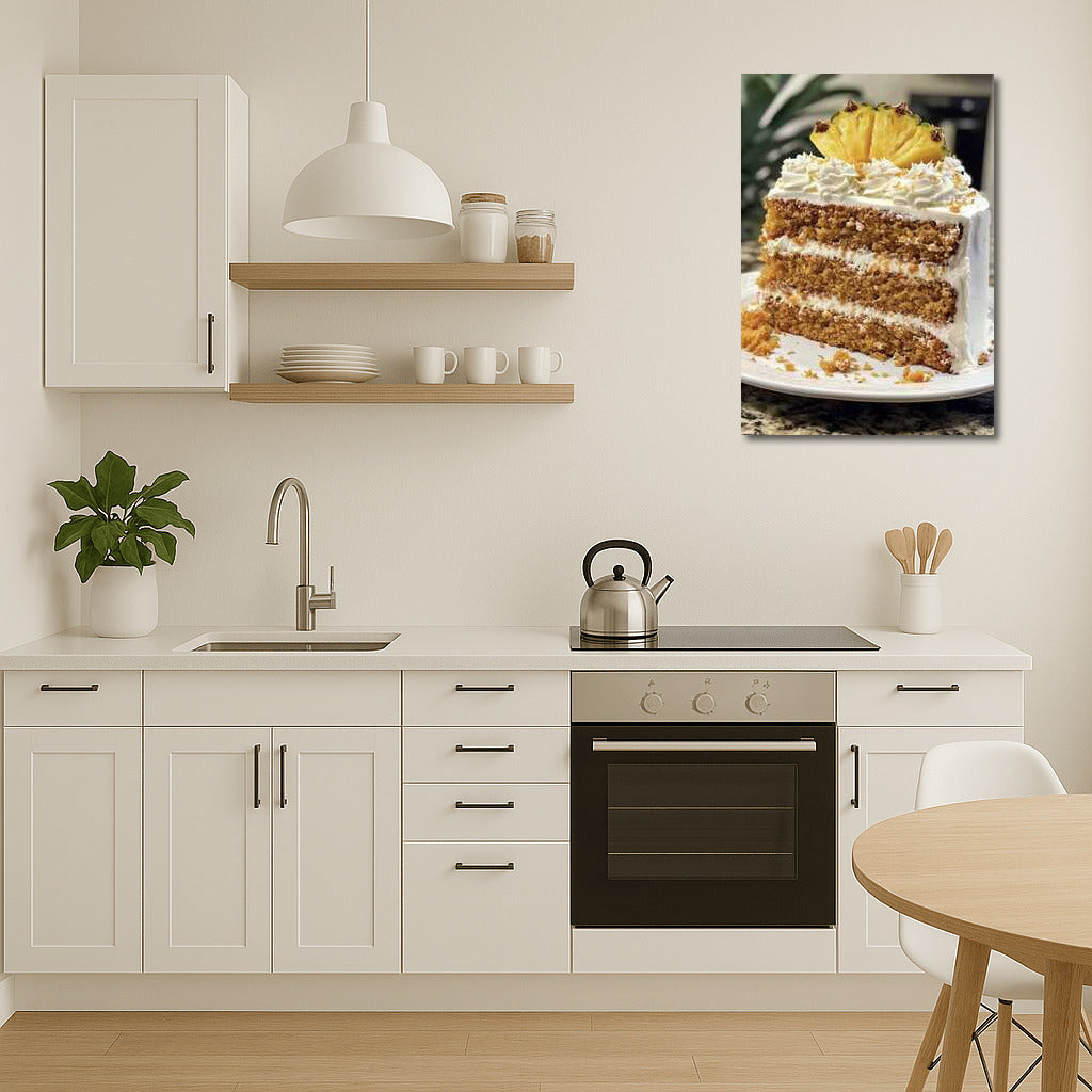 Tropical Pineapple Cake: Sweet Temptation for the Interior