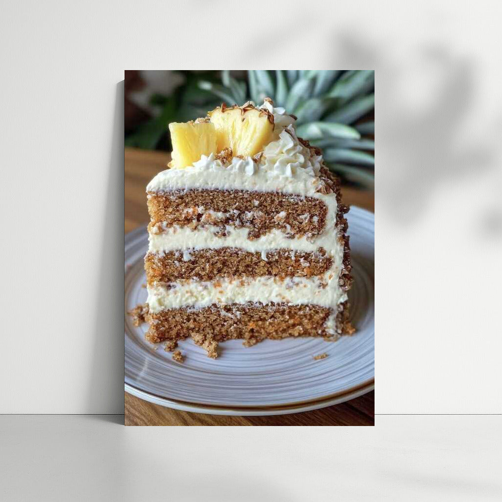 Exotic Pineapple Cake: Sweet Dessert for the Kitchen