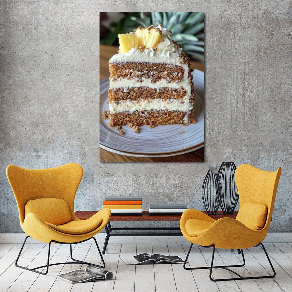 Exotic Pineapple Cake: Sweet Dessert for the Kitchen