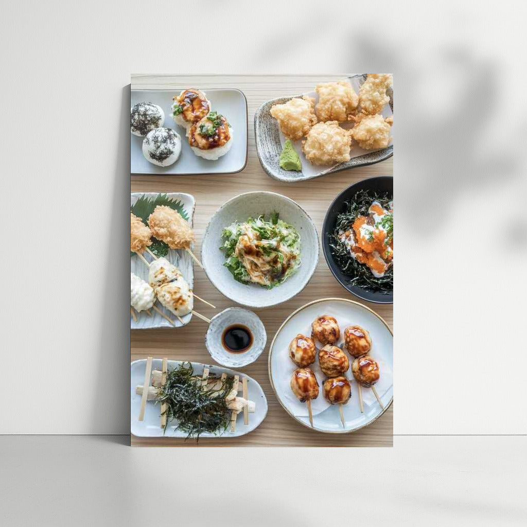 Japanese Gastronomy: Tempura, Sashimi and Yakitori