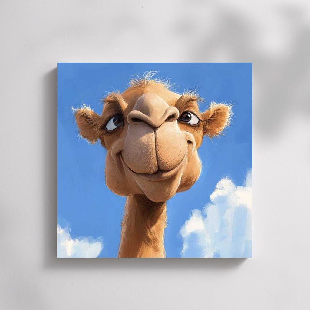 The Funny Camel: A Cartoon Adventure