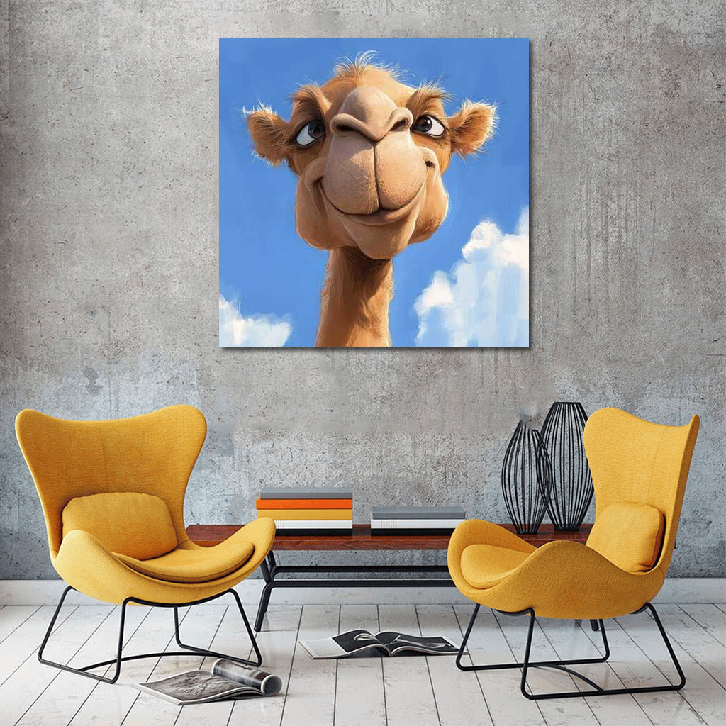 The Funny Camel: A Cartoon Adventure