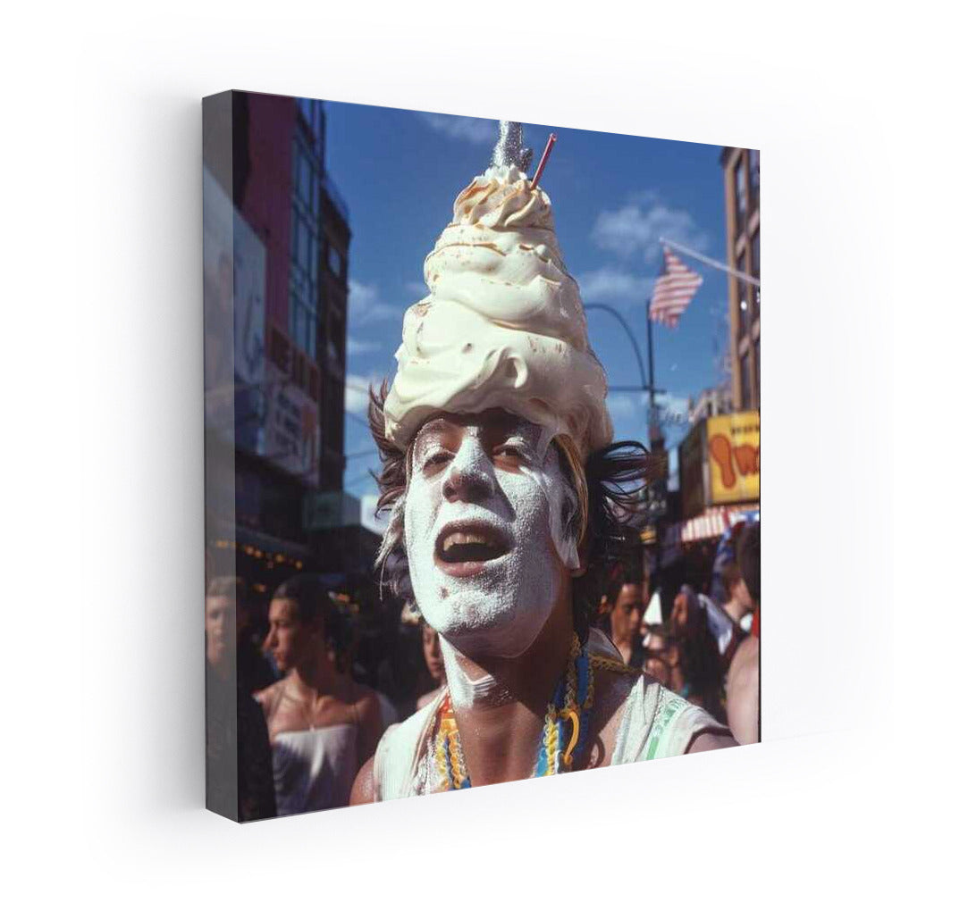 Joke Face: Ice Cream on a Hat