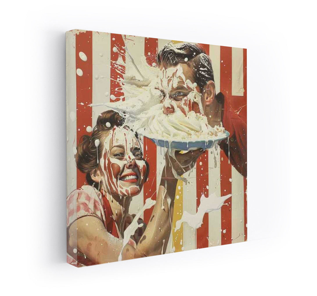 Cream Battle: Dive into Humor