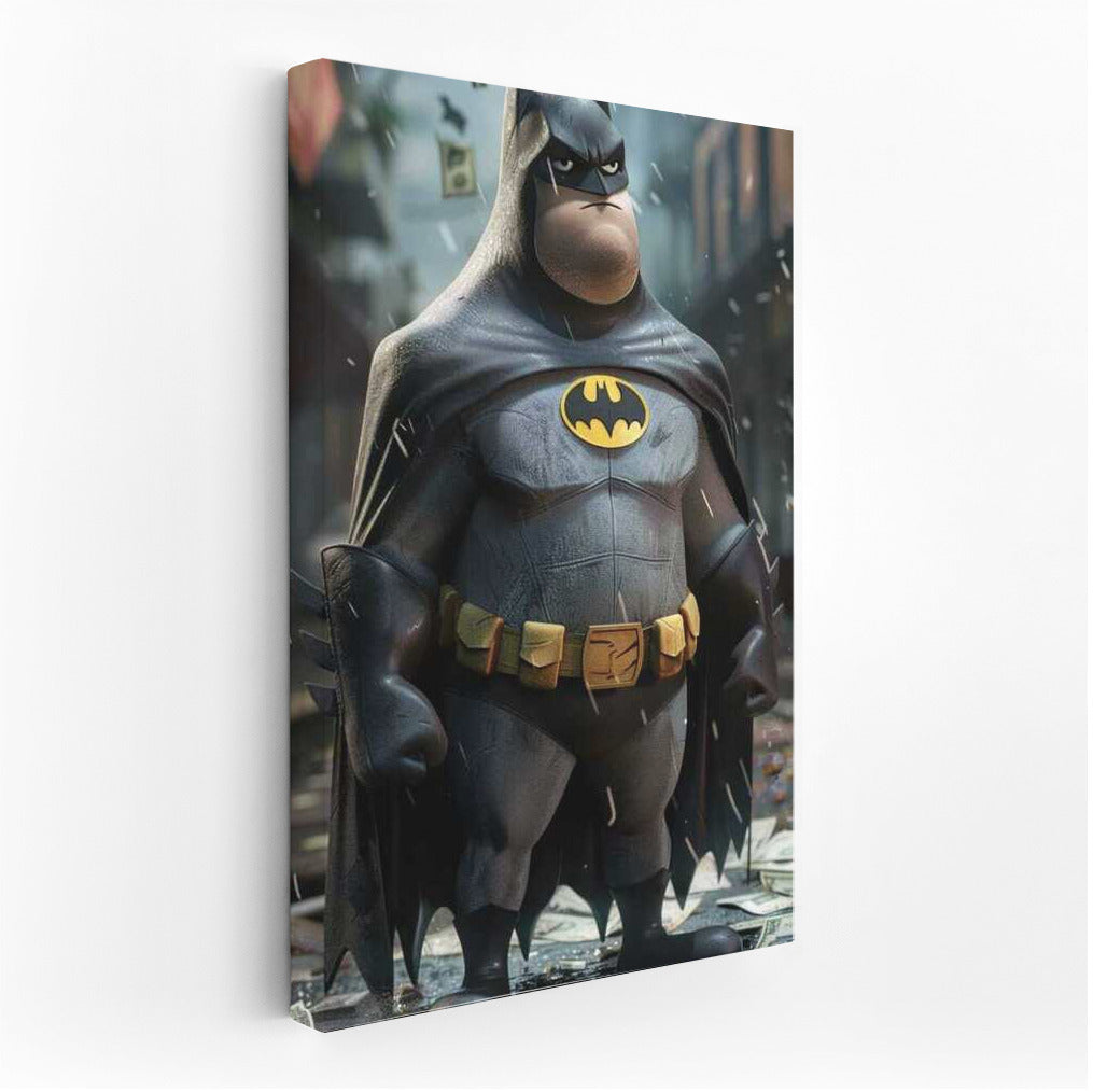 Batman in Search of Humor: A Joking Hero on Your Wall