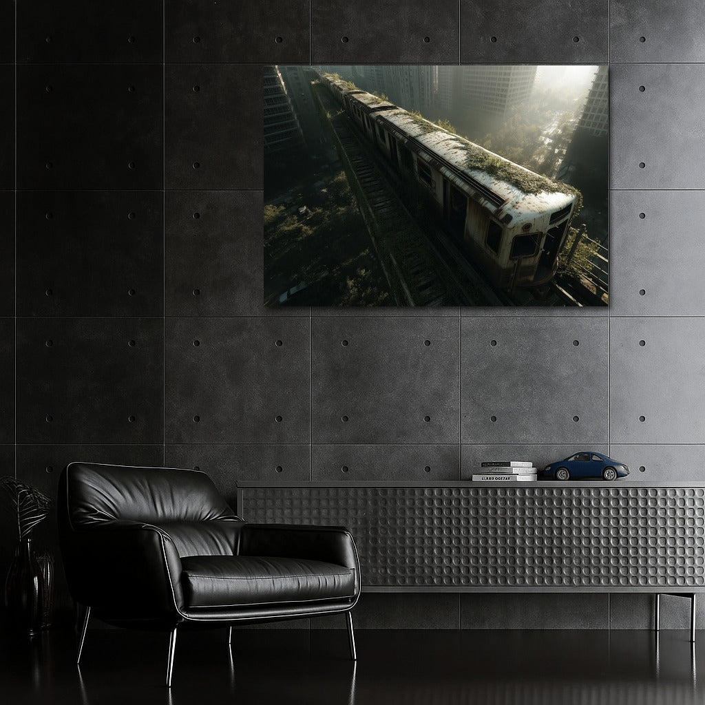 Abandoned Cities: Time of Abandoned Trains and Streets