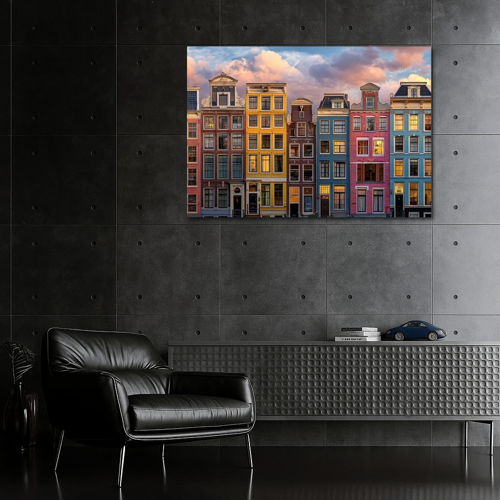 Magical Facades of Amsterdam: Vibrant Streets of the Netherlands