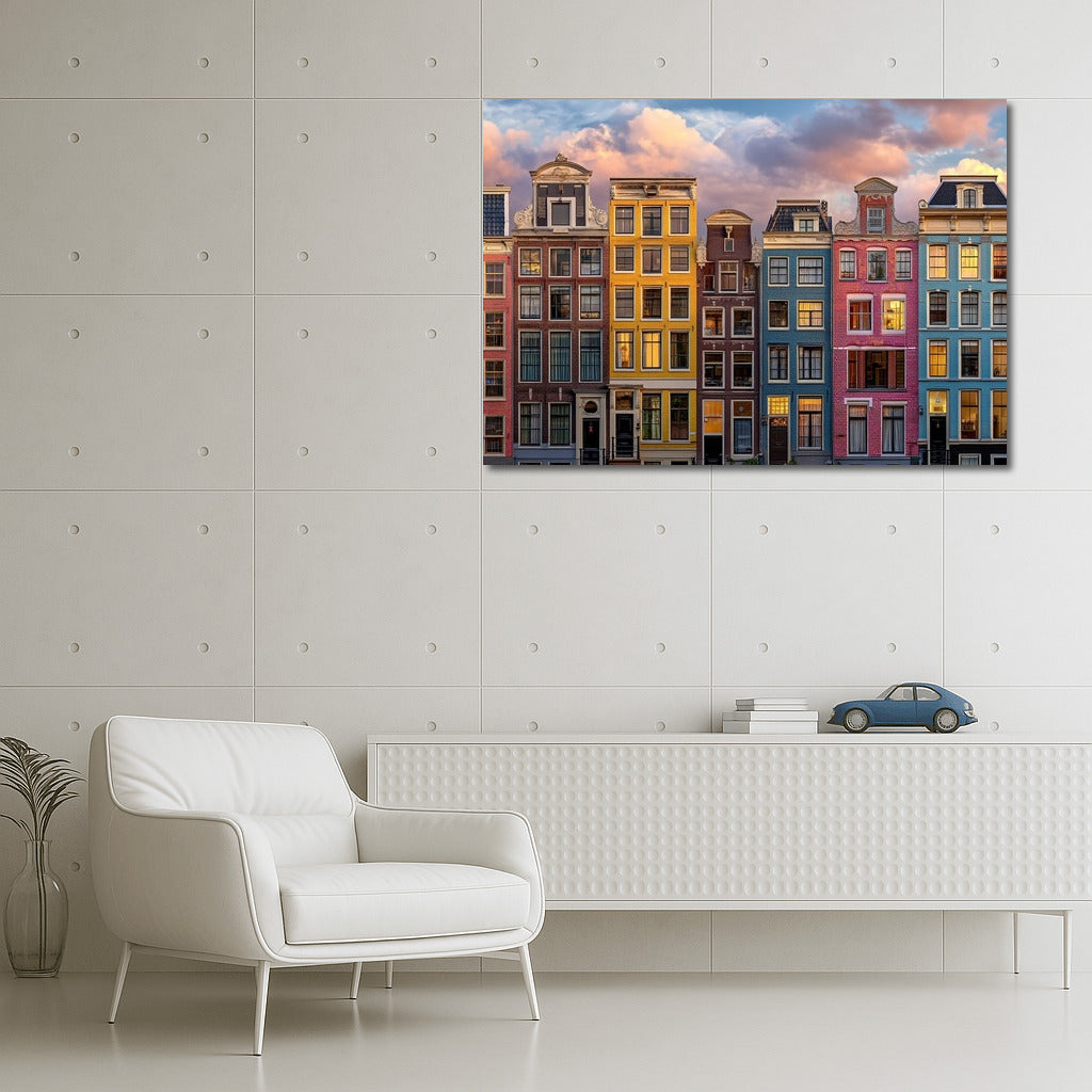 Magical Facades of Amsterdam: Vibrant Streets of the Netherlands