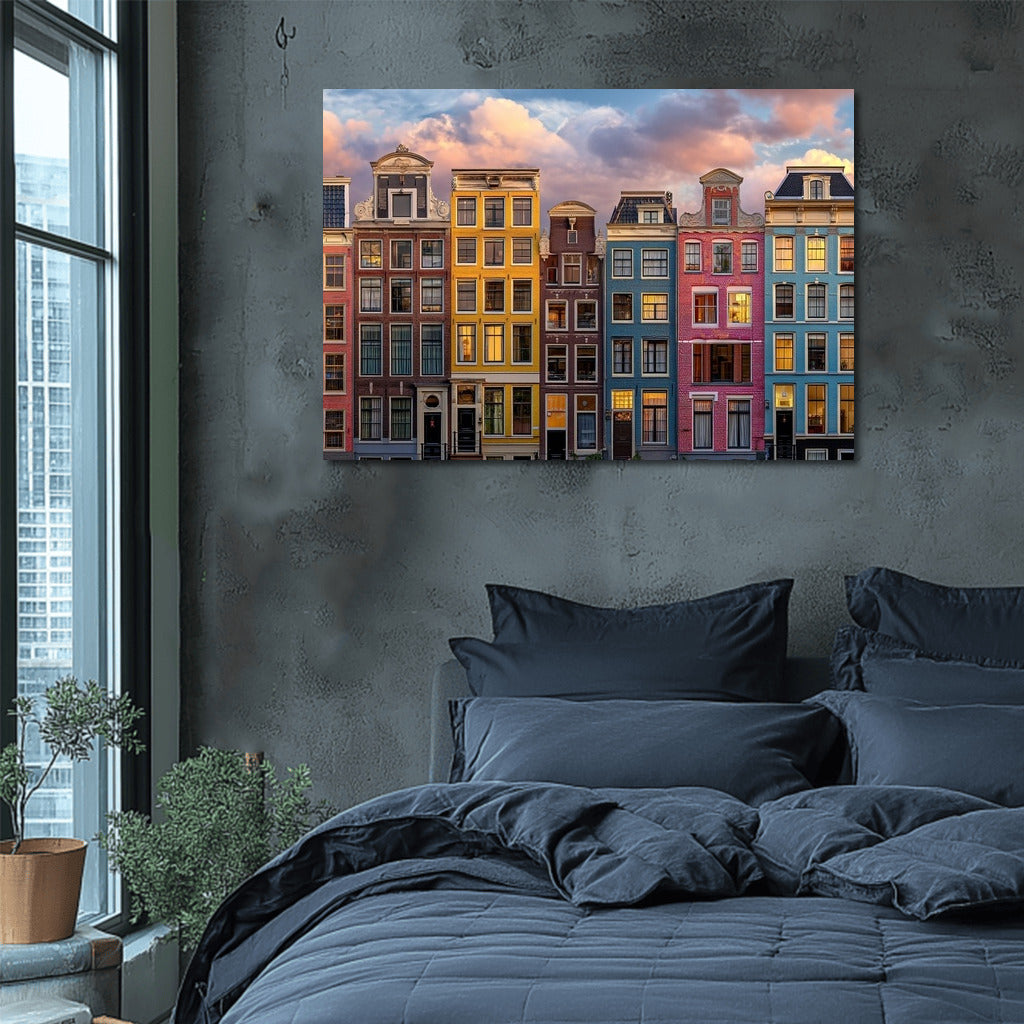Magical Facades of Amsterdam: Vibrant Streets of the Netherlands
