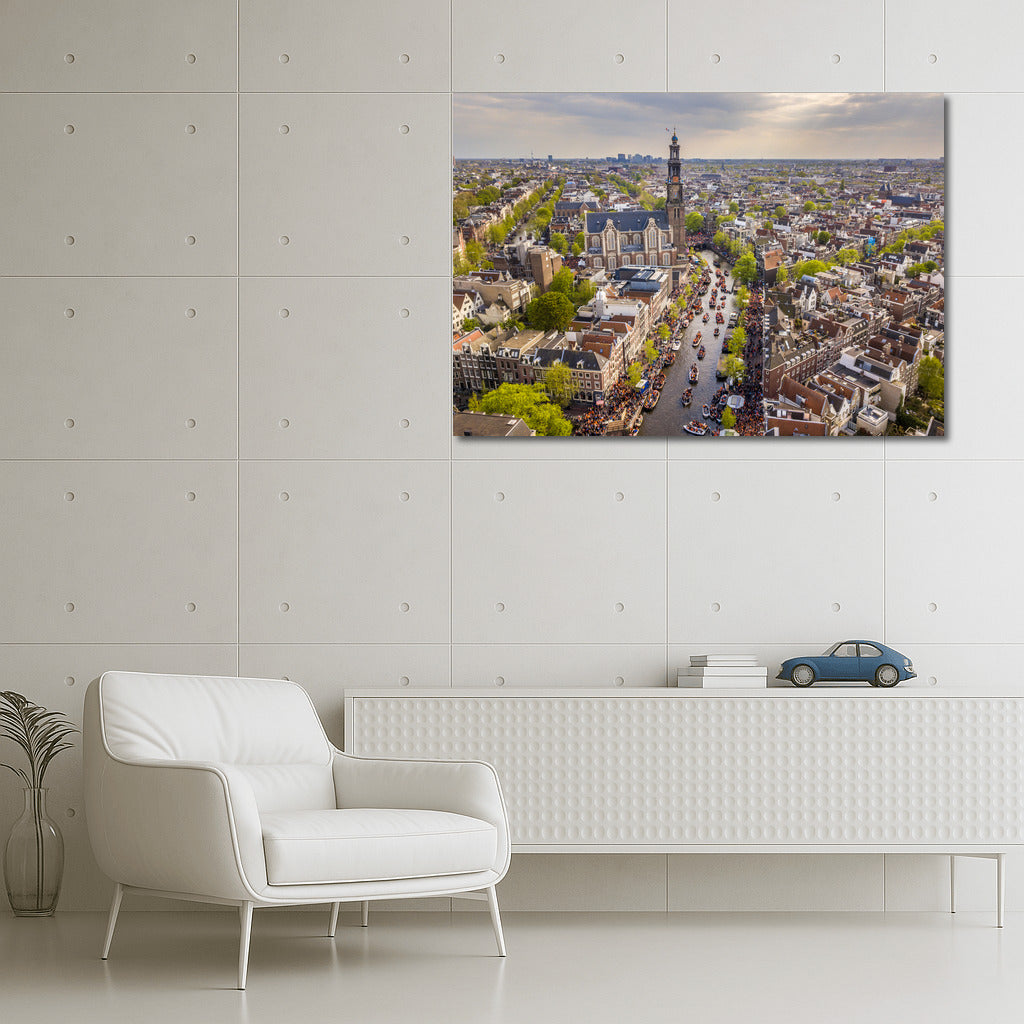 Amsterdam Symphony: Canals and Architecture in the Cityscape