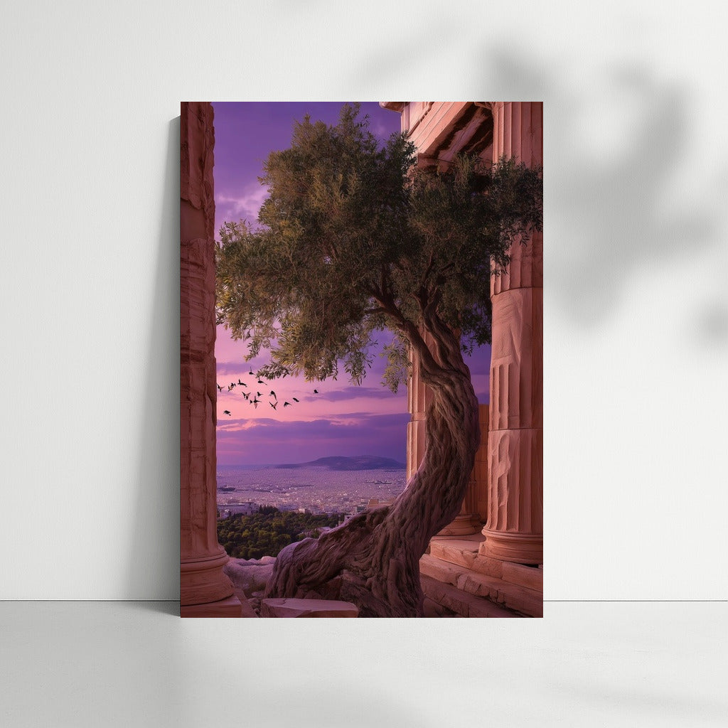 The Purple Majesty of Athens: Ancient Ruins Come to Life