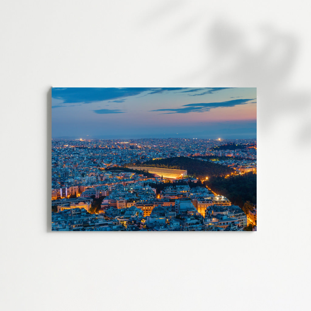 Athens Night Charm: Magical View of the City