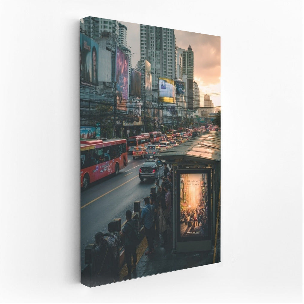 Bangkok Sunset Skyline: The Energy of the Thai Metropolis