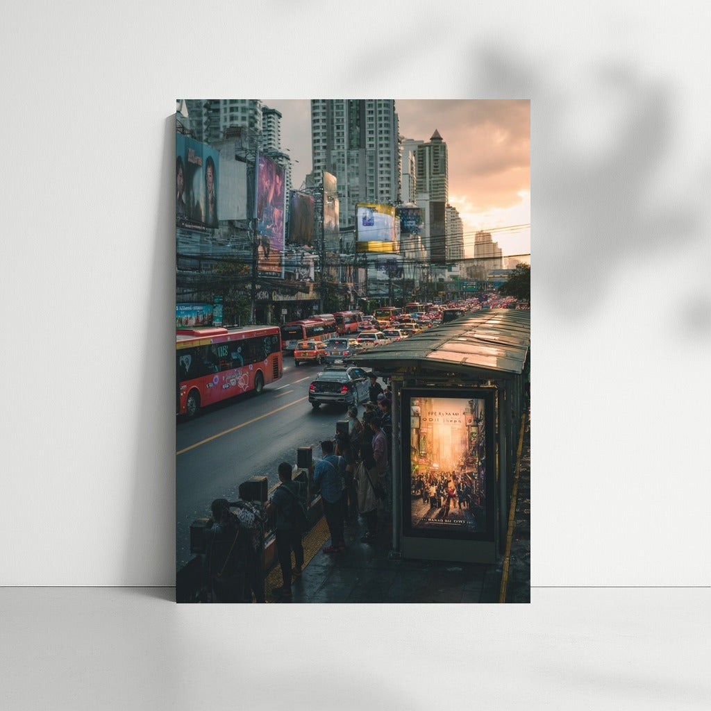 Bangkok Sunset Skyline: The Energy of the Thai Metropolis