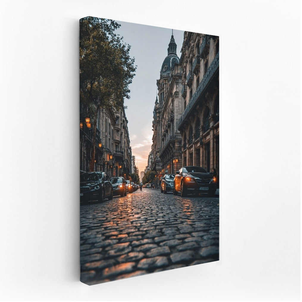 Twilight Barcelona: The Charm of the City Skyline