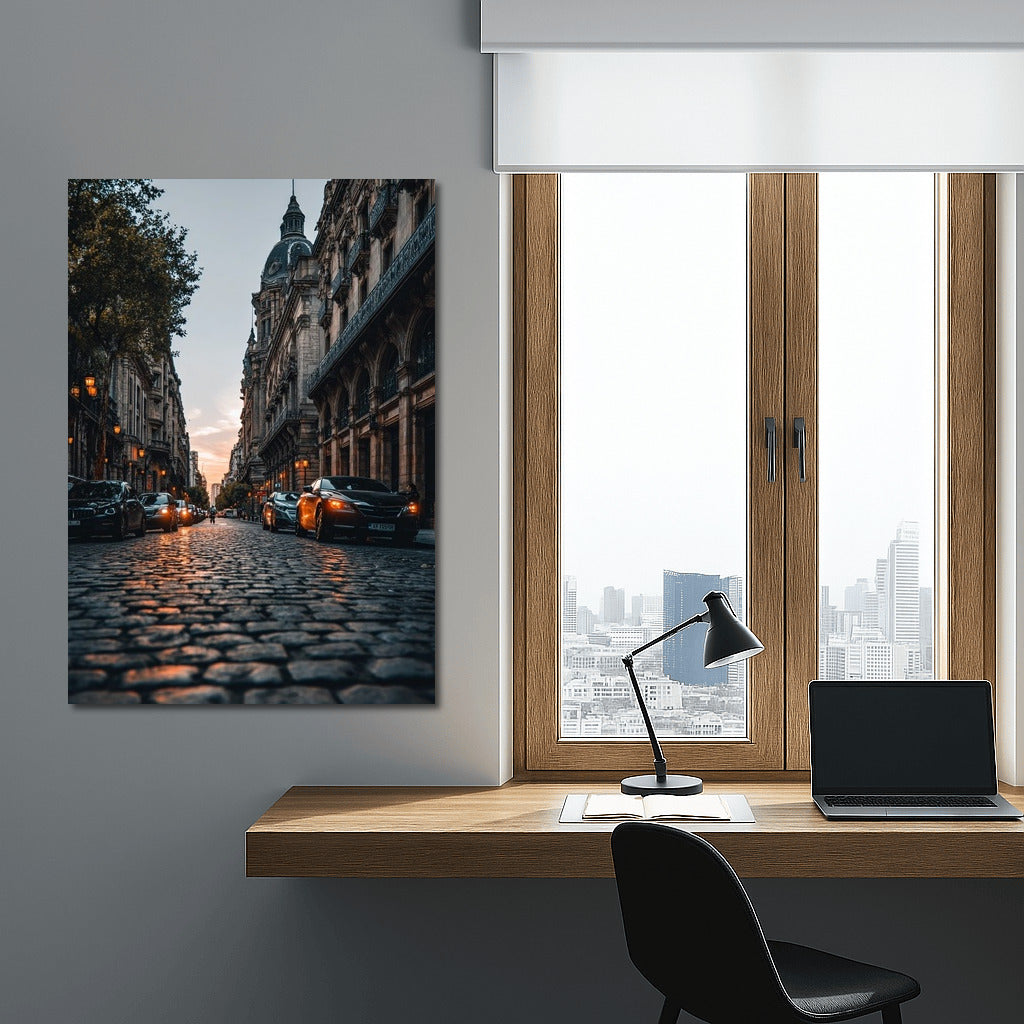 Twilight Barcelona: The Charm of the City Skyline