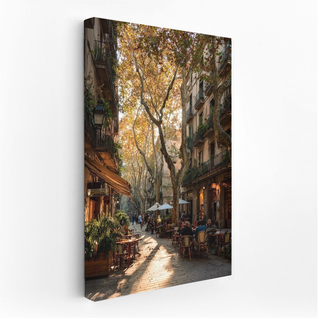 The Warmth of Barcelona: City Panoramas and Cozy Streets