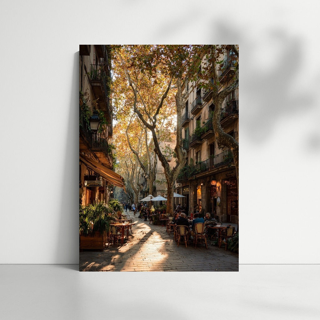 The Warmth of Barcelona: City Panoramas and Cozy Streets