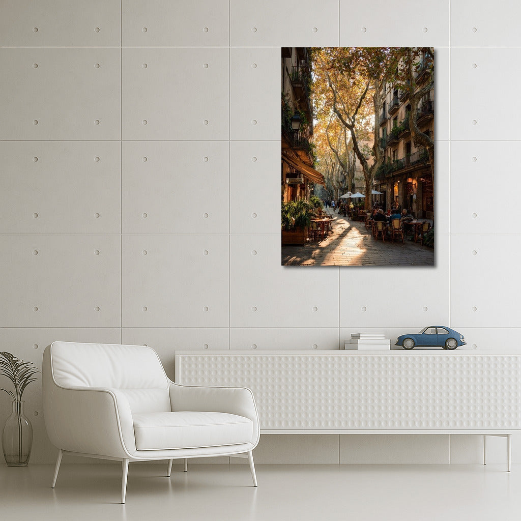 The Warmth of Barcelona: City Panoramas and Cozy Streets