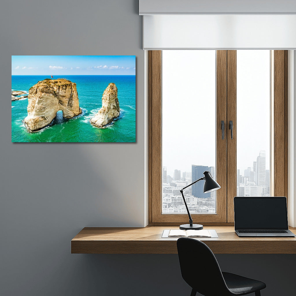 Beirut's Harmony: Cityscapes and Seascapes