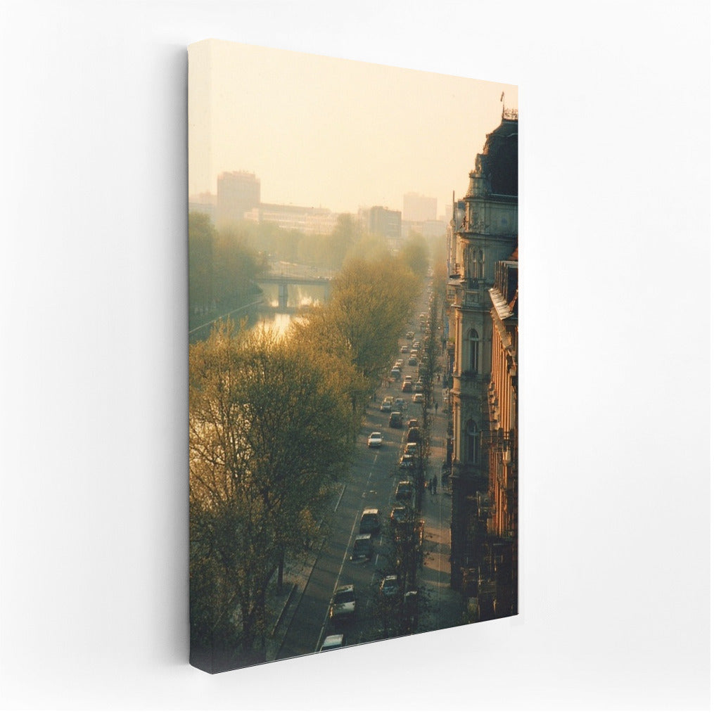 Sunset Berlin: Cityscape in the Sun