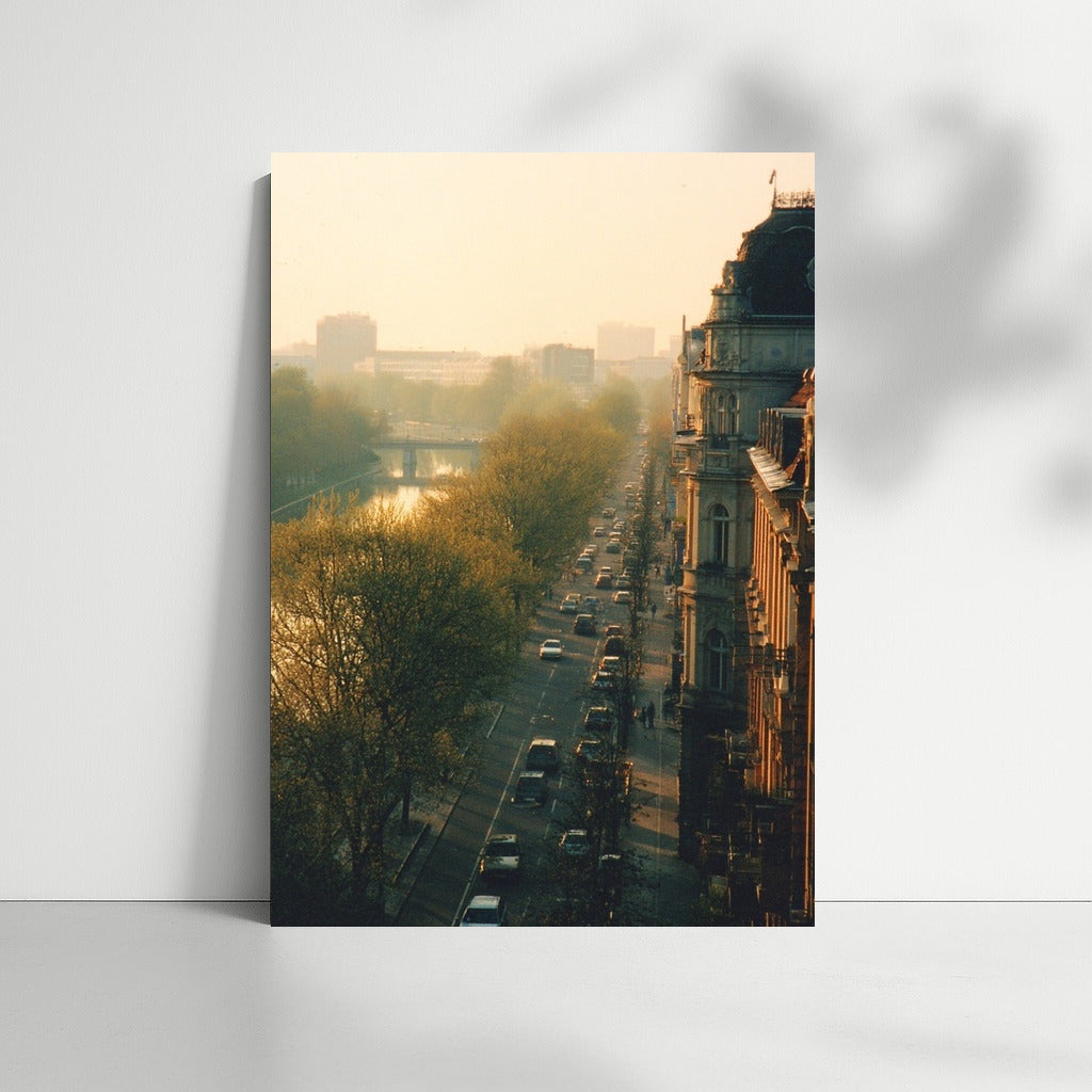 Sunset Berlin: Cityscape in the Sun
