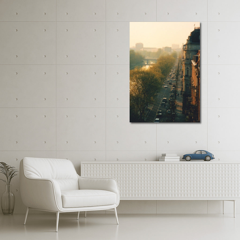 Sunset Berlin: Cityscape in the Sun