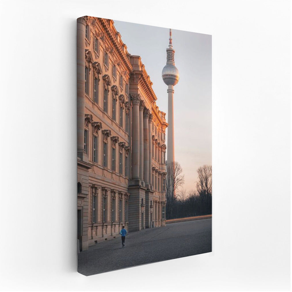 Berlin Silhouette: Architectural Grace and Charm of the TV Tower