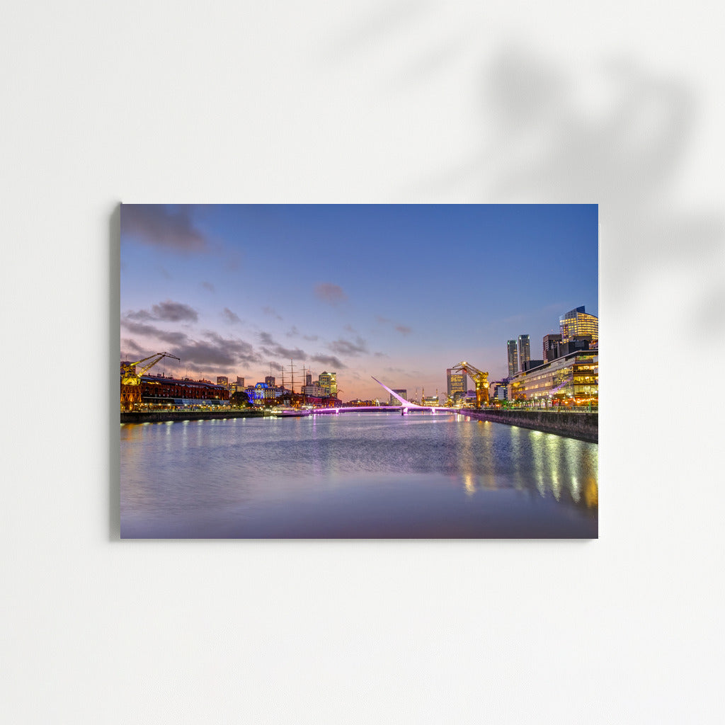 Evening Buenos Aires: The Shine of City Lights