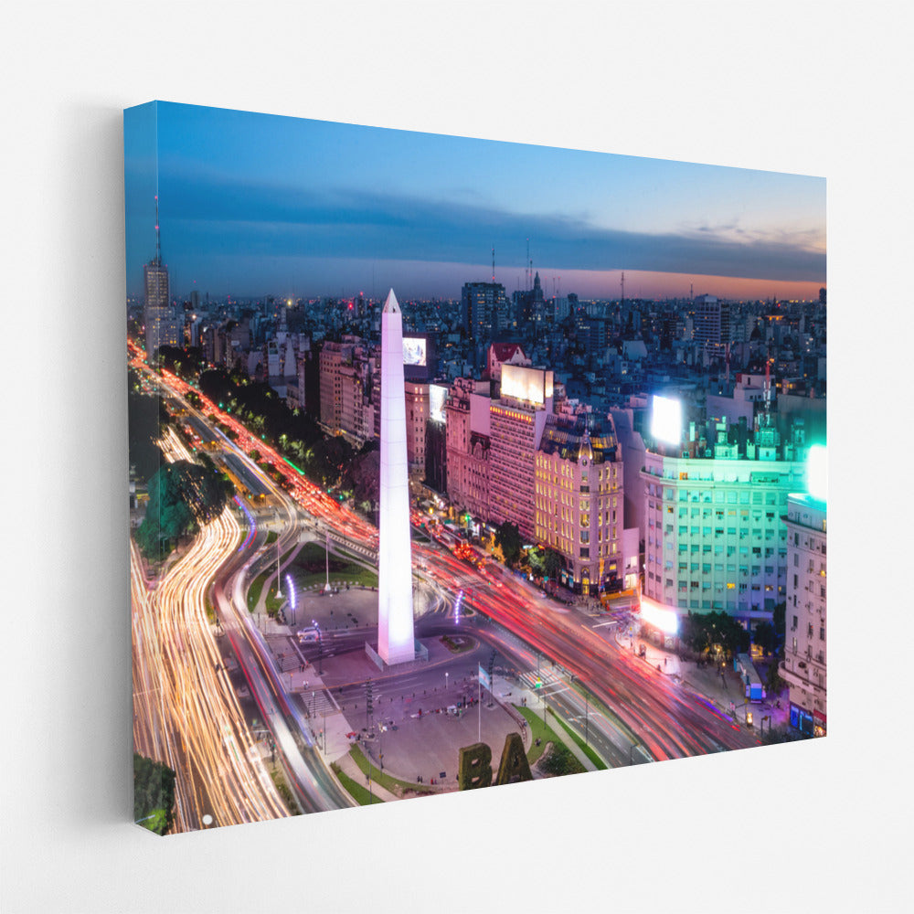 Buenos Aires Night Symphony: Dynamics of the Urban Landscape
