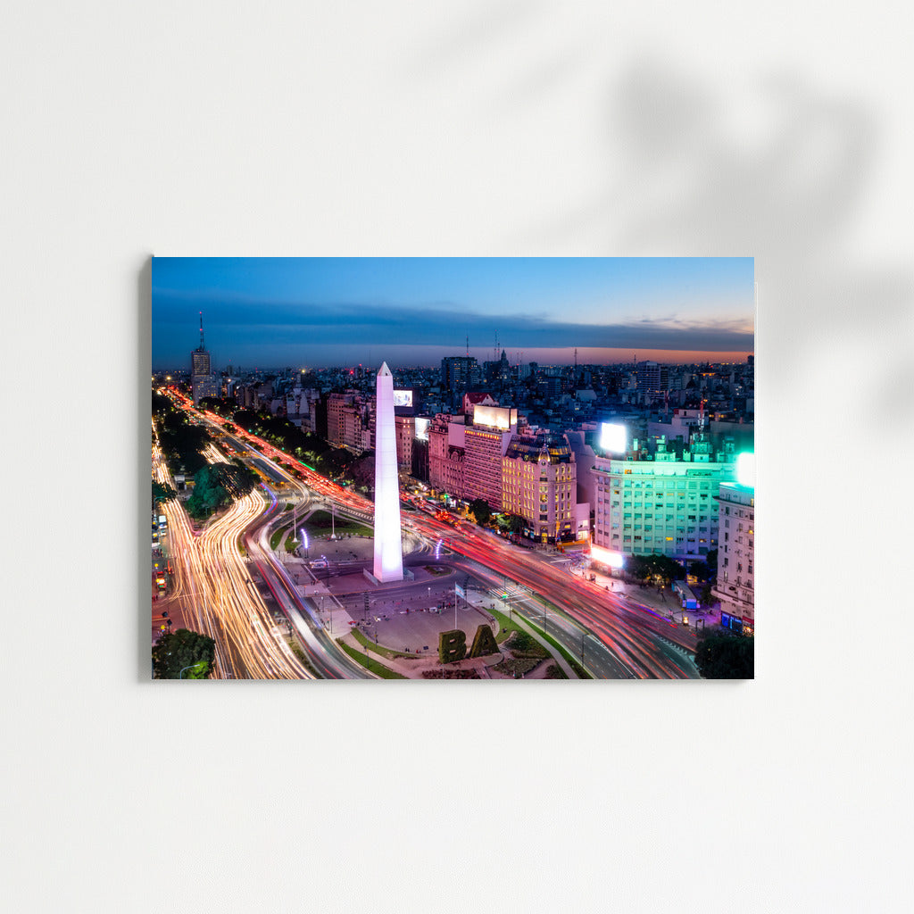 Buenos Aires Night Symphony: Dynamics of the Urban Landscape