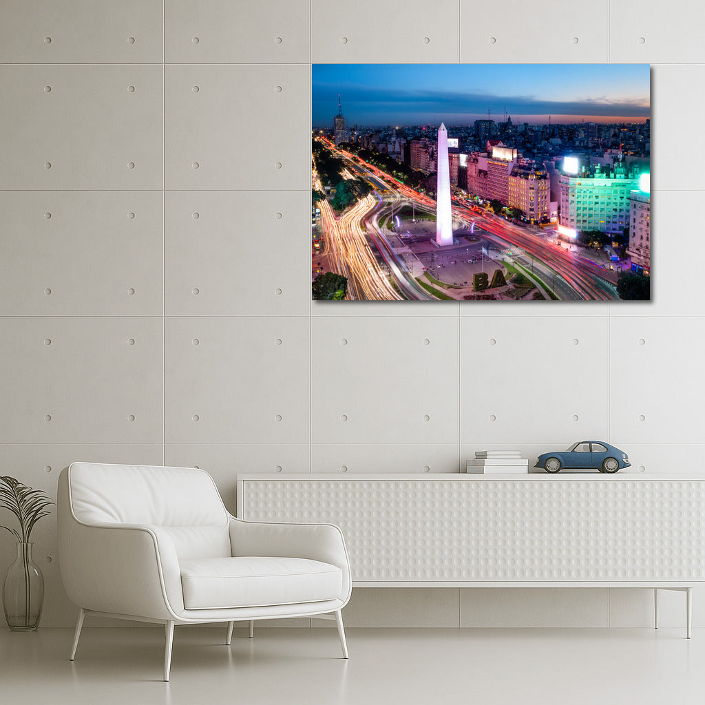 Buenos Aires Night Symphony: Dynamics of the Urban Landscape
