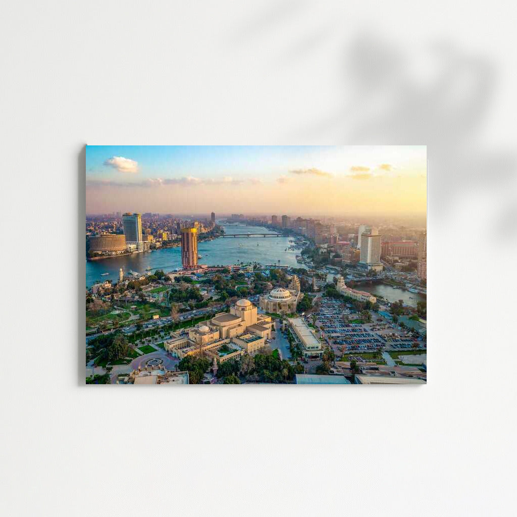 The Grandeur of Cairo: Panorama of the City's Minarets