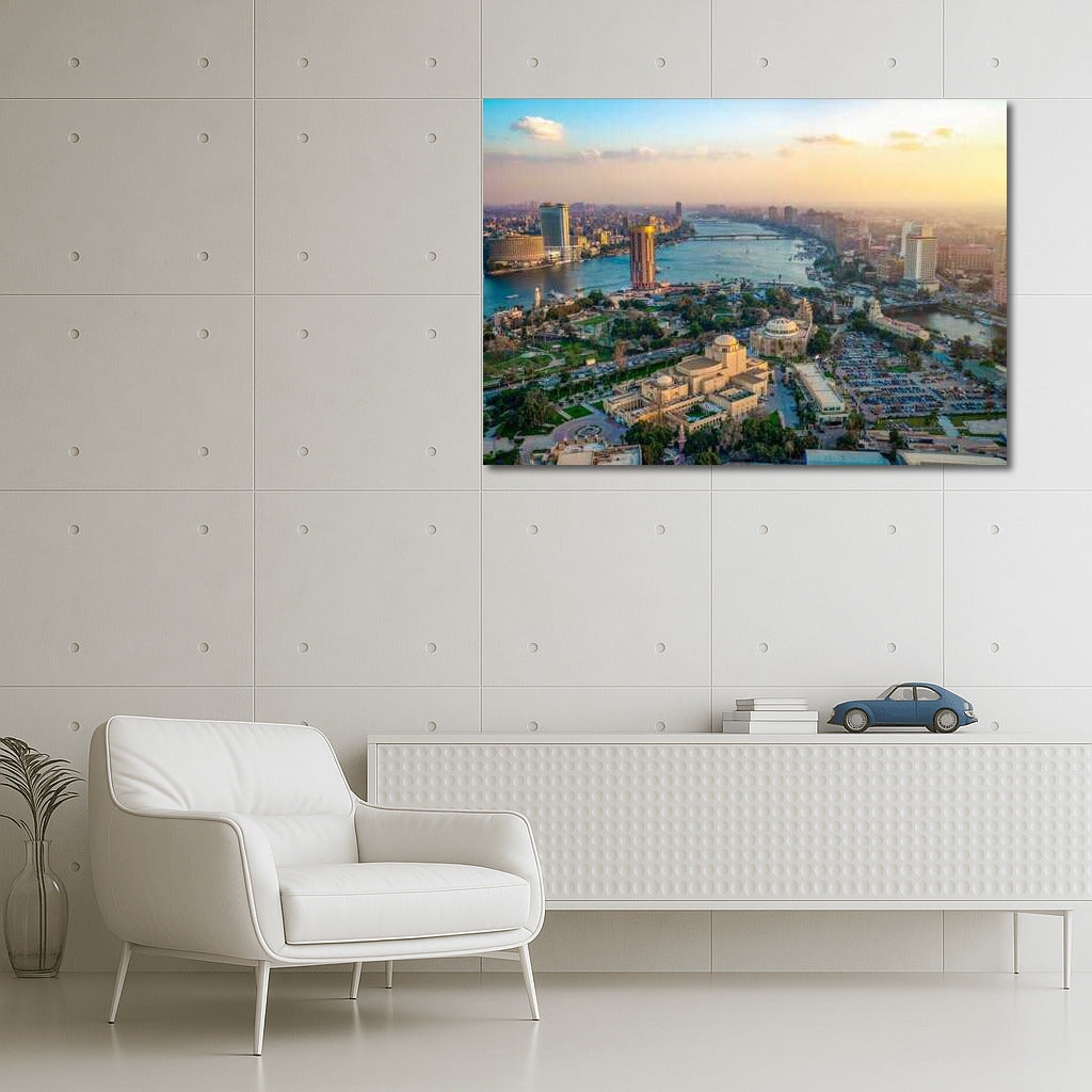 The Grandeur of Cairo: Panorama of the City's Minarets