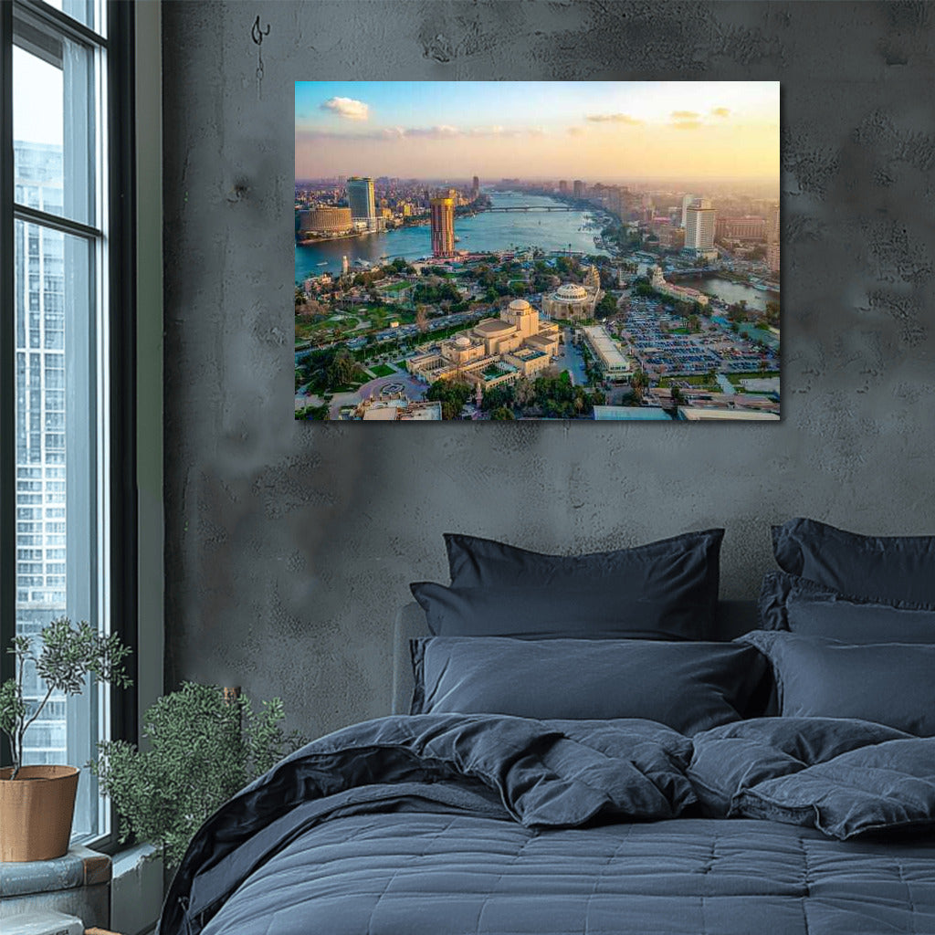 The Grandeur of Cairo: Panorama of the City's Minarets