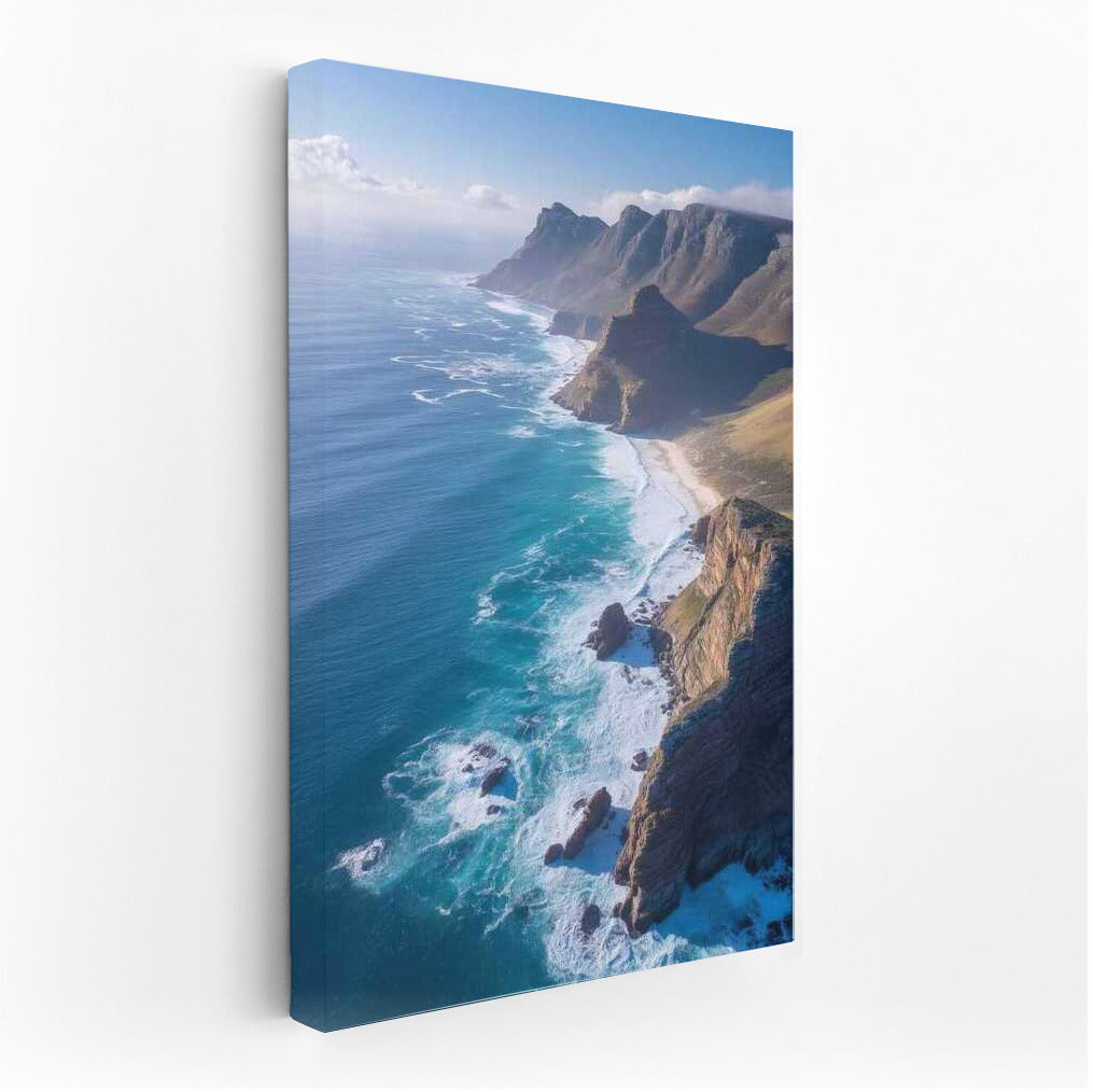 Harmony of Mountains and Ocean: Cape Town Panorama
