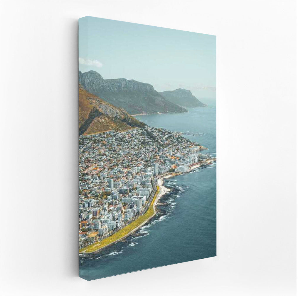 Cape Town Panorama: City and Mountains in South Africa